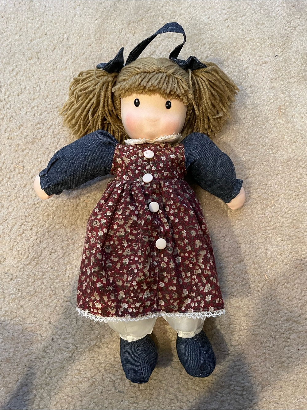 Handmade Cloth Rag Doll